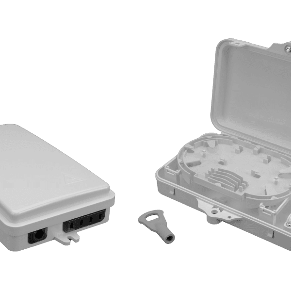 IP65 Small 4 Port SC SPX Hinged Fibre Box