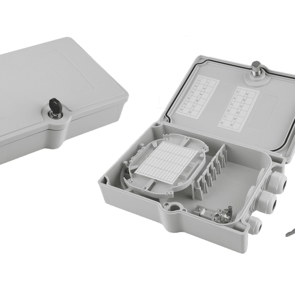 IP65 Medium 6 Port SC DPX Hinged Fibre Box