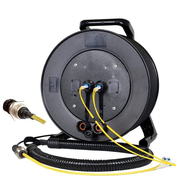 2 to 12 Core Deployable Fibre Cables Standard Terminations with LC-ST-SC-SCAPC Tails Armoured Tube - Image 3